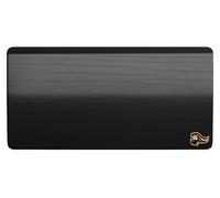 Glorious Gaming – Repose-poignet souris bois Onyx, frêne blanc, antidérapant 200×100×19 mm