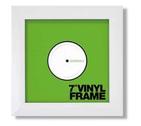 Glorious Vinyl Frame Set 7" White - 3x cadres de couverture en vinyle pour disques 7'', Affichez vos disques préférés avec style, blanc