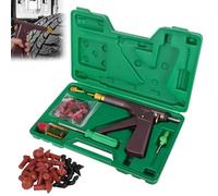 Glorivox Rapid Plug 2.0 Kit de réparation de Pneu en Forme de Champignon avec Bouchon Champignon pour crevaisons et crevaisons sur Voitures