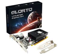 Glorto GeForce GT 730 Carte graphique 2G Low Profile 2 x HDMI, VGA, DDR3, PCI Express 1.0 x16, GPU d'entrée de gamme pour PC, SFF et HTPC