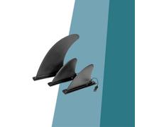Glory Boards Kit d'aileron de qualité supérieure pour stand up paddle - 1 embout central + 2 ailettes latérales - Qualité supérieure - Pour systèmes Slide-In - Naish, JP, Starboard, Fanatic