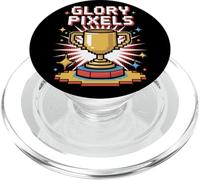 Glory Pixels Pop Culture Jeu vidéo rétro PopSockets PopGrip pour MagSafe