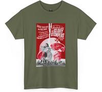 Glory Stompers Classic Biker Movie Poster Vintage Cult Film Motorcycle Tee 100% Cotton T-Shirt(XX-Large)