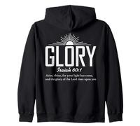 Glory to God Bible Citation chrétienne Sweat à Capuche