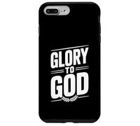 Glory to God Christian Faith Inspiration Coque pour iPhone 7 Plus/8 Plus