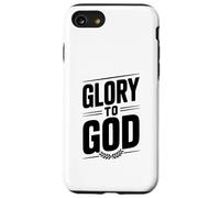 Glory to God Christian Faith Inspiration Coque pour iPhone SE (2020) / 7/8