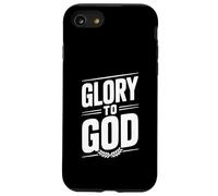 Glory to God Christian Faith Inspiration Coque pour iPhone SE (2020) / 7/8