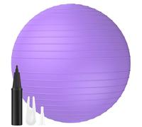 GLOSKIN Ballon Pilates, Ballon Grossesse,Ballon Fitness, Ballon D'entraînement, Formation de Récupération Post-Partum et Formation de Base, avec Pompe à Air, Gymnase, Fitness de Bureau