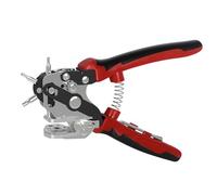 GLOSKIN Pince Trou Ceinture Cuir, Pince Perforatrice Cuir, Avec Une Trou Ceinture à Percevoir à Disque Rotatif Équilibré, pour Les Sangles de Montre et D'autres Outils de Perfusion de Trou