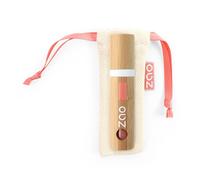 Gloss 015 Glam Brown Zao - Zao Essence Of Nature - Gloss Certifié Bio, Formule 100% Naturelle, Vegan Et Rechargeable