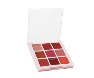 Gloss à lèvres de couleur crème, palette de maquillage, cosmétique, lot de gloss à lèvres, étanches, hydratant, mat, avec 9 couleurs, pour une utilisation quotidienne des professionnels du maquillage
