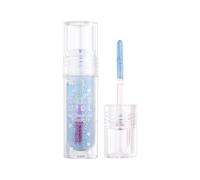 Gloss à lèvres Ice Clear avec paillettes, hydratant nacré, hydratant, nourrissant, à base de changement de température, 2,5 ml, noir (B, taille unique)