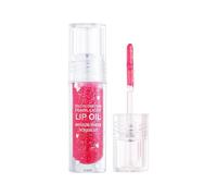 Gloss à lèvres Ice Clear avec paillettes, hydratant nacré, hydratant, nourrissant, à base de changement de température, 2,5 ml, noir (C, taille unique)