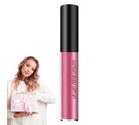 Gloss À Lèvres Maquillage - Brillant Volume Intense Longue Durée Sans,Stick Léger Hydratant Effet Repulpant Pour Femme Soin Soirées Déplacements