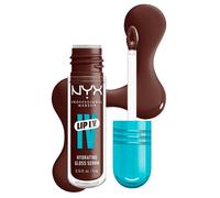 Gloss à lèvres - NYX PROFESSIONAL MAKEUP - Lip IV - Mocha Me Wet - 12h d'hydratation - Fini brillant