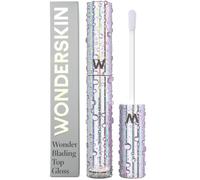 Gloss à lèvres Wonderskin - Gloss holographique longue tenue | Un éclat intense aux reflets changeants crée un fini brillant multidimensionnel sous tous les angles.