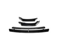 Gloss Black Car Front Bumper Lip Spoiler Diffuser Splitters Body Kit Aprons Cover Guard Trim Compatible for Audi Q5 Q5L 2018 2019 2020(Glossy Black)