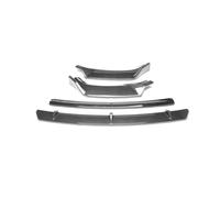 Gloss Black Car Front Bumper Lip Spoiler Diffuser Splitters Body Kit Aprons Cover Guard Trim Compatible for Audi Q5 Q5L 2018 2019 2020(Carbon Look)