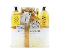 GLOSS! Coffret Cadeau Femme à l’Huile d’Argan - Idée Cadeau Noël, Anniversaire, Fête des Mères, Cadeau Maîtresse | Coffret Bien-être - LUXE