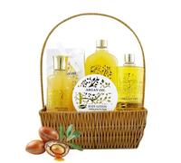 GLOSS ! Coffret Bain Argan - Soin & Relaxation - Parfum Argan - Idée Cadeau Originale - Panier