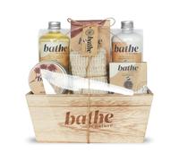 GLOSS ! Coffret Bain BATHE IN NATURE - Coffret Beauté - Produits Bien-Être - Coffret Cadeau Original, Anniversaire, Noël, Saint-Valentin, Maîtresse, Fêtes des Mères - CORBEILLE