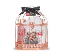 GLOSS ! Coffret Bain Belle & Whistle - Coffret Beauté & Soin du Corps - Coffret Cadeau Original pour Femme, Anniversaire, Noël, Maîtresse, Fête des Mères - CAGE