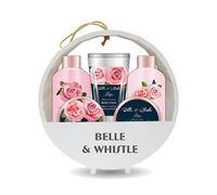 GLOSS ! Coffret Bain Belle & Whistle - Coffret Beauté & Soin du Corps - Collection Florale - Coffret Cadeau Original pour Femme, Anniversaire, Noël, Maîtresse - PANIER