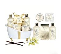 Coffret de bain - GLOSS - Vanille Tilleul - 8 pièces - Bien-être - Mixte
