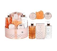 GLOSS ! Coffret Bain JEWELERY - Coffret Cadeau Noël - Idée Cadeau Anniversaire, Maitresse, Saint Valentin, Fête des Mères - Bien-Être & Relaxation - VANILLE & AMBRE