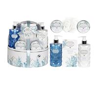 GLOSS ! Coffret Bain JEWELERY - Coffret Cadeau Noël - Idée Cadeau Anniversaire, Maitresse, Saint Valentin, Fête des Mères - Bien-Être & Relaxation - ALOE VERA & PEPPERMINT