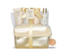 GLOSS ! Coffret Bain LUXURY GOLD - Coffret Beauté Femme - Panier Beauté, Soin & Bien-Être - Cadeau Femme, Anniversaire, Noël, Maîtresse, Fête des Mères - TROUSSE