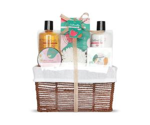 GLOSS ! Coffret Bain NATURALLY - Coffret Beauté - Panier Beauté, Soin & Bien-Être - Idée Cadeau Original Femme, Anniversaire, Saint-Valentin, Noël, Maitresse, Fête des Mères - PANIER