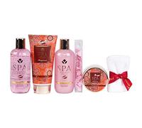 Gloss! Coffret Beauté de Bain avec Serviette pour Visage Grenade