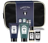 GLOSS ! Coffret Rasage BARBER - Kit Soin & Entretien Barbe - Idée Cadeau Homme, Anniversaire, Noël, Fête des Pères - TROUSSE
