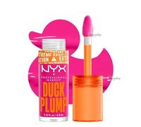 NYX Brillant à lèvres Duck Plump – Effet repulpant huile de gingembre – Teinte 12 Bubblegum Bae 7 ml