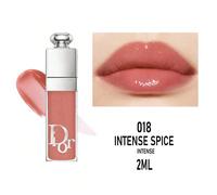 Gloss repulpant Dior Addict Lip Maximizer format voyage - Effet de volume instantané et à long terme - Hydratation 24h #018-Intense Épice 2ml/0,07oz. 1 pièce