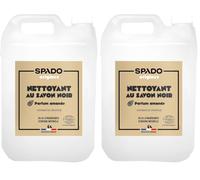GLOSS - Savon noir a l'huile de lin - Nettoie dégraisse, protège - Prêt à l'emploi - 100% végétal - Compatible contact alimentaire - 5L - Fabrication française, Taille unique (Lot de 2)