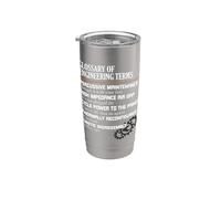 Glossaire des termes d'ingénierie : définitions amusantes d'ingénieur Gobelet isotherme en acier inoxydable double paroi