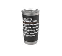 Glossaire des termes d'ingénierie : définitions amusantes d'ingénieur Gobelet isotherme en acier inoxydable double paroi