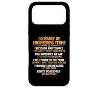 Glossaire des Termes d'ingénierie - Sciences de l'ingénieur mécanique Coque pour iPhone 17 Pro Max