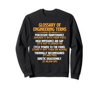 Glossaire des Termes d'ingénierie - Sciences de l'ingénieur mécanique Sweatshirt