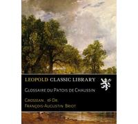 Glossaire du Patois de Chaussin
