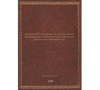 Glossaire du patois rochelais : suivi d'une liste des expressions vicieuses usitées à La Rochelle / recueillie en 1780 par Mx?x