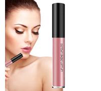 Glossy Lip Gloss, Non Sticky Lipgloss, Moisturizing Waterproof Stick, 6ml Lightweight Texture Formula, Makeup Lip Plumper for Women, Daily, Parties, Commute, Friends, and Family