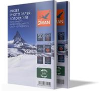 Glossy Photo Paper 10 X 15 Cm, 260 G/M², 100 Sheets (2 X 50), Front, Quick Dry, Water And Scratch Resistant, High Colour Gloss