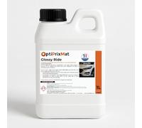Glossy Ride - Shampoing voiture ultra concentré 1L | Jusqu'à 80 lavages | Usage professionnel | Marque OptiPrixMat