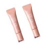 Glossy Tinted Lip Balm 2Pcs Set Water Shines Effect Smooth Application Day Night Wear Essential Lipstick Lip Glosses For Dry Climates