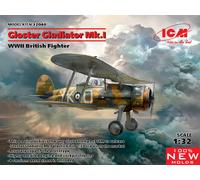 Gloster Gladiator Mk.i , WWII British Fighter New Moules 1:3 2 Plastic Model Kit