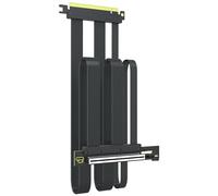 GLOTRENDS 600 mm PCIe 5.0 Câble Riser pour RTX5090, RTX4090, RX9070 et RX7900, compatible avec les GPU PCIe 5.0/4.0, angle droit à 90 degrés pour Montage Vertical du GPU.