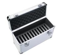 GLOTRENDS B12 12-Slot Cell Phone Storage Box, Portable Design for Carrying and Transportation, IP65 Water Resistant, Cell Phone Organizer and Protective Box